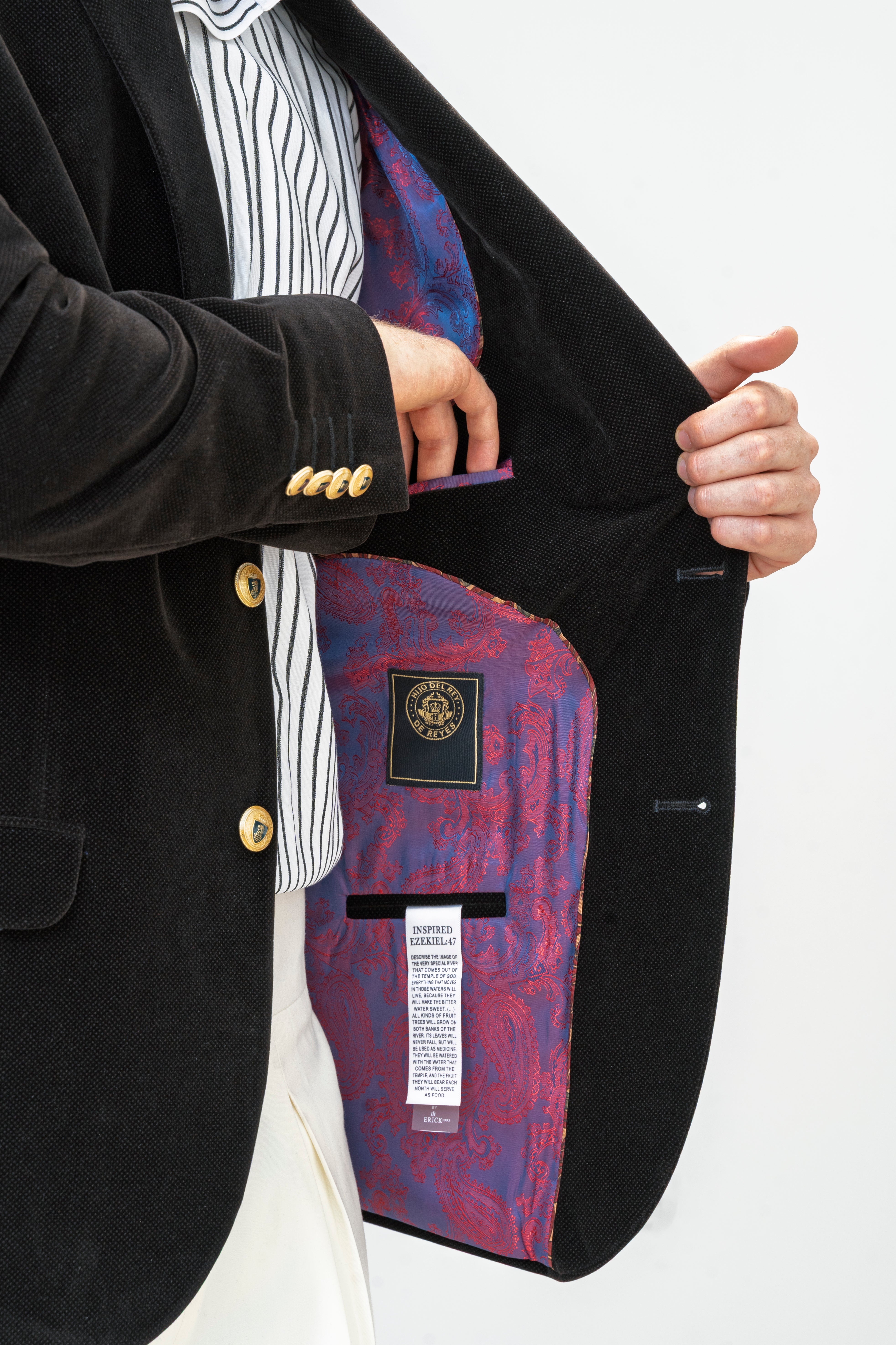 Blazer velvet